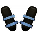 Cizme de zăpadă cu șireturi Vuzky albastru deschis (VZK)