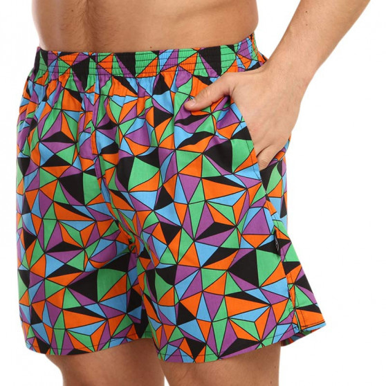 Pantaloni scurți de casă pentru bărbați, cu buzunare Styx triunghiuri (D1056)