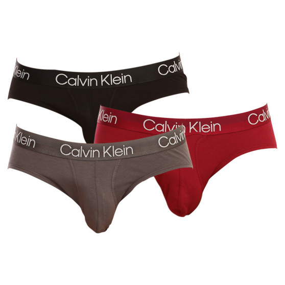 3PACK slipuri bărbați Calvin Klein multicolore (NB2969A-UW7)