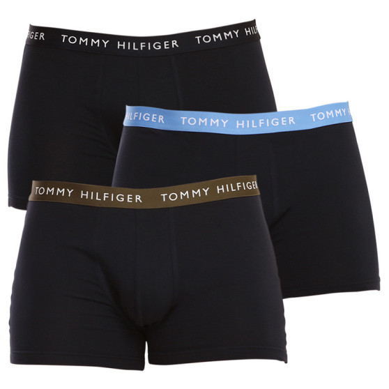 3PACK boxeri bărbați Tommy Hilfiger albastru închis (UM0UM02324 0V2)