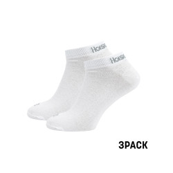 3PACK șosete Horsefeathers rapid premium alb (AA1078D)