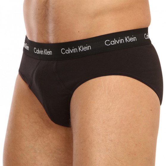 3PACK slipuri bărbați Calvin Klein negre (U2661G-1UV)