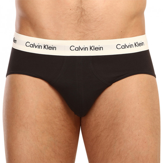 3PACK slipuri bărbați Calvin Klein negre (U2661G-1UV)