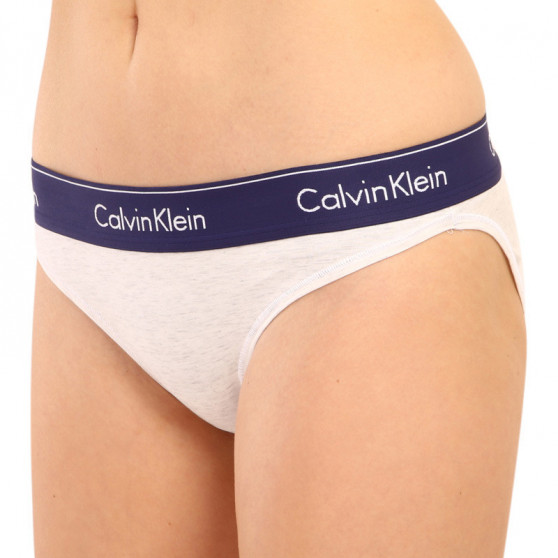 Chiloți damă Calvin Klein gri (F3787E-PHH)
