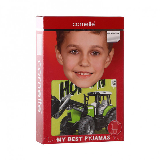 Pijama băieți Cornette tractor (789/101)