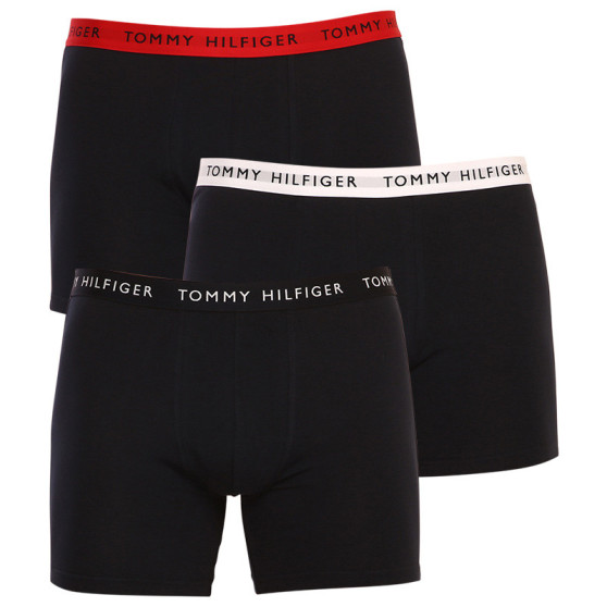 3PACK boxeri bărbați Tommy Hilfiger albastru închis (UM0UM02326 0TA)