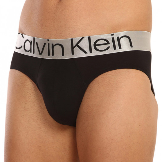 3PACK slipuri bărbați Calvin Klein negre (NB3129A-7V1)