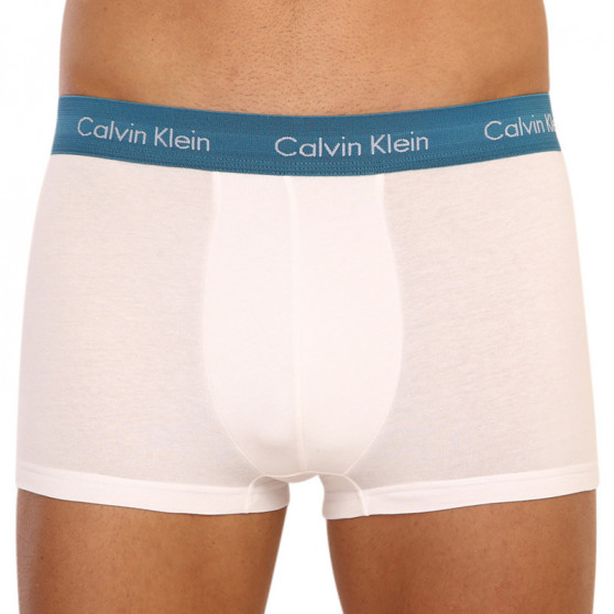 3PACK boxeri bărbați Calvin Klein albi (U2664G-1TS)