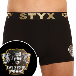 Boxeri bărbați Styx / KTV elastic sport negru - elastic negru (GTCL960)