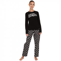 Pijama damă Styx buline (PDD1055)