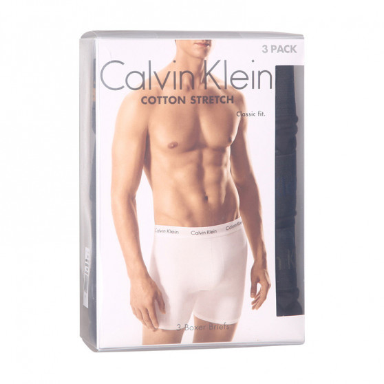 3PACK boxeri bărbați Calvin Klein negri (NB1770A-1T8)