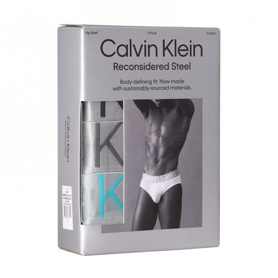 3PACK slipuri bărbați Calvin Klein multicolore (NB3129A-13C)
