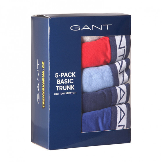 5PACK boxeri bărbați Gant multicolori (902035553-094)