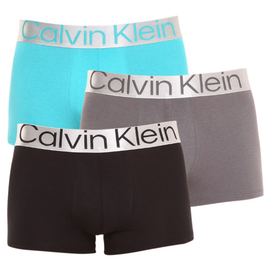 3PACK boxeri bărbați Calvin Klein multicolori (NB3130A-13C)
