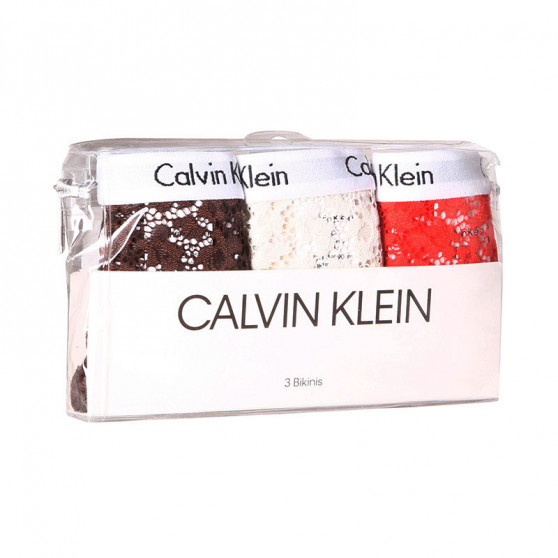 3PACK chiloți damă Calvin Klein multicolori (QD3926E-143)