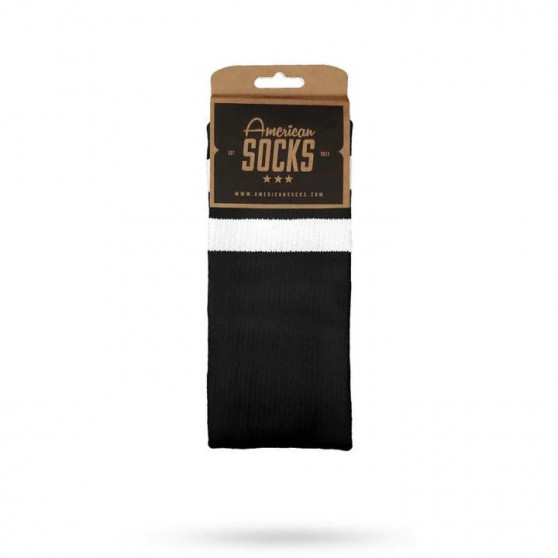 Șosete American Socks Înapoi în negru I (AS055)