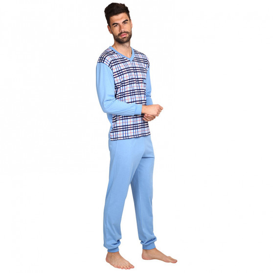 Pijama bărbați Foltýn albastră (FPD11)