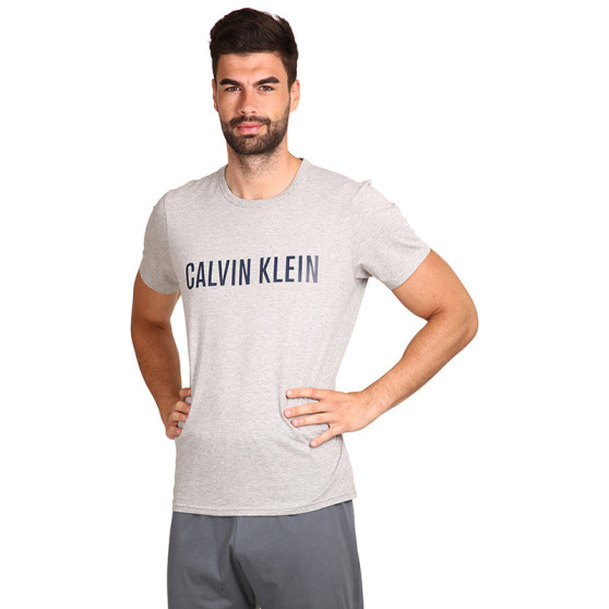 Tricou bărbătesc Calvin Klein gri (NM1959E-1NN)