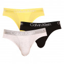 3PACK slipuri bărbați Calvin Klein multicolore (NB2969A-1RN)