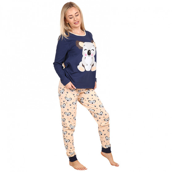 Pijamale vesele damă Dedoles Ursuleț koala fericit (D-W-SW-WP-C-C-1448)