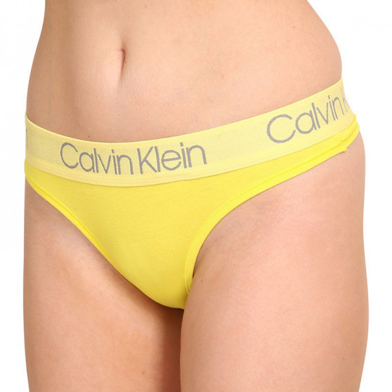 5PACK tanga damă Calvin Klein multicolor (QD6013E-1ID)