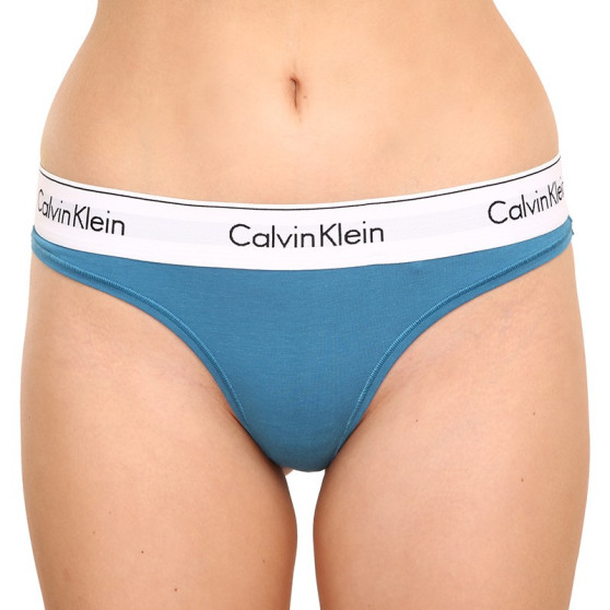 Tanga damă Calvin Klein albastru (F3786E-CX3)