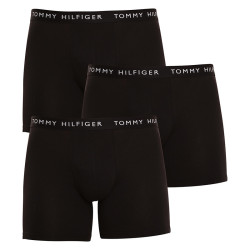 3PACK boxeri bărbați Tommy Hilfiger negri (UM0UM02204 0TE)