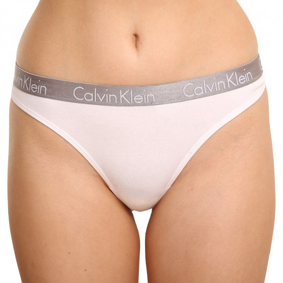 3PACK tanga damă Calvin Klein multicolor (QD3560E-1CZ)