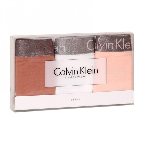 3PACK chiloți damă Calvin Klein multicolori (QD3561E-1CZ)