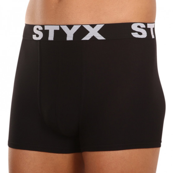 Boxeri bărbați Styx elastic sport negru (G960)