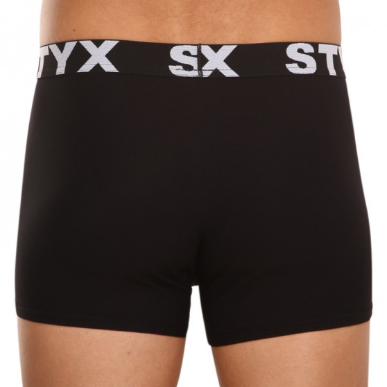 Boxeri bărbați Styx elastic sport negru (G960)