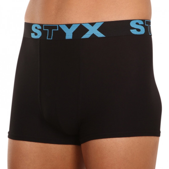 Boxeri bărbați Styx elastic sport negru (G961)