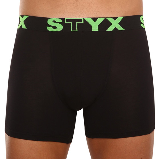 Boxeri bărbați Styx long elastic sport negru (U962)