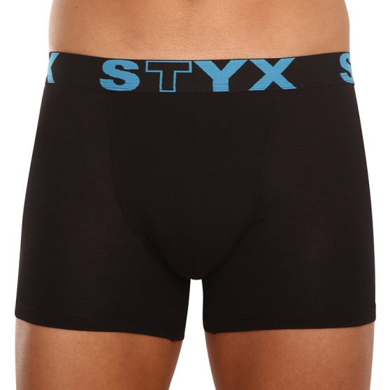 Boxeri bărbați Styx long elastic sport negru (U961)