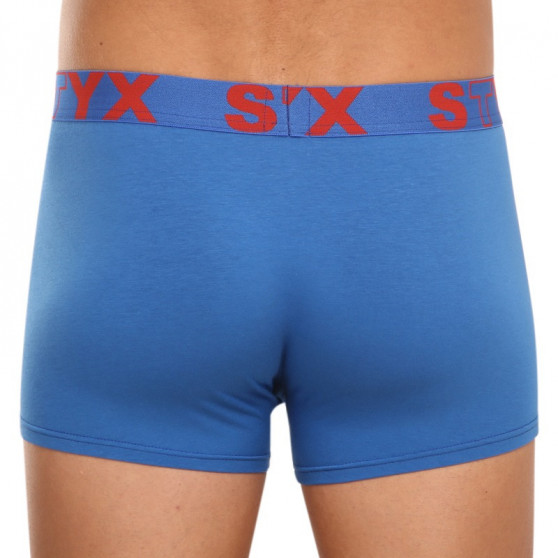 Boxeri bărbați Styx elastic sport albastru (G967)