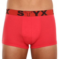 Boxeri bărbați Styx elastic sport roșii (G1064)