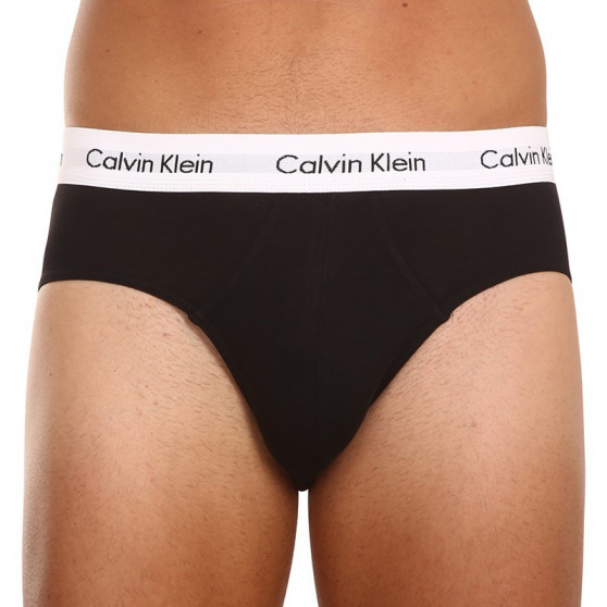 3PACK slipuri bărbați Calvin Klein negre (U2661G-001)