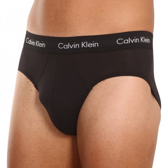 3PACK slipuri bărbați Calvin Klein negre (U2661G-XWB)