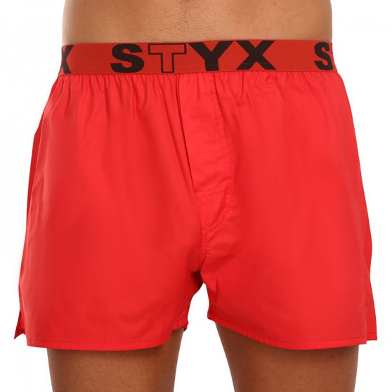 5PACK boxeri lungi bărbați Styx elastic sport multicolor (B96769646869)