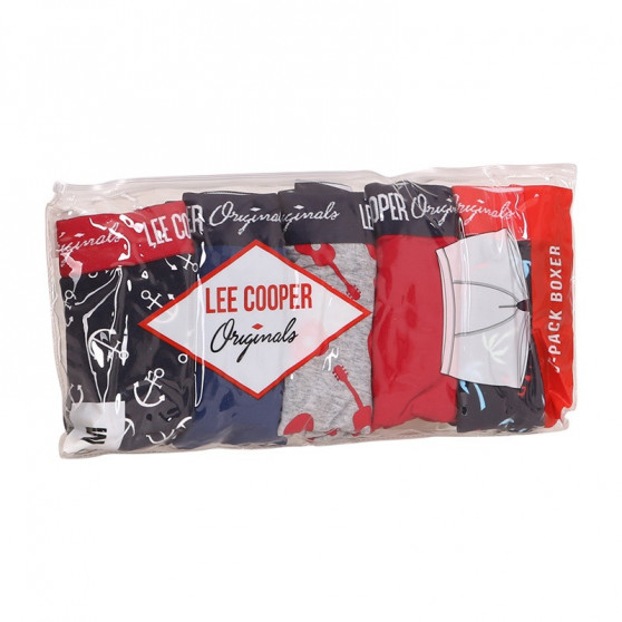 5PACK boxeri bărbați Lee Cooper multicolori (LCU32007033-1414516)