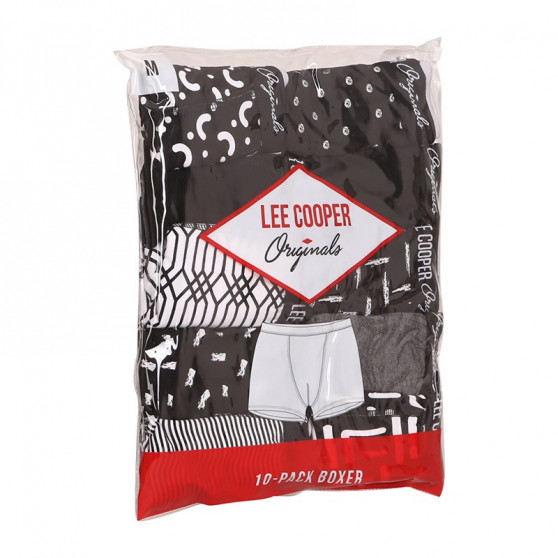 10PACK boxeri bărbați Lee Cooper multicolori (LCUBOX10P0102-1440169)