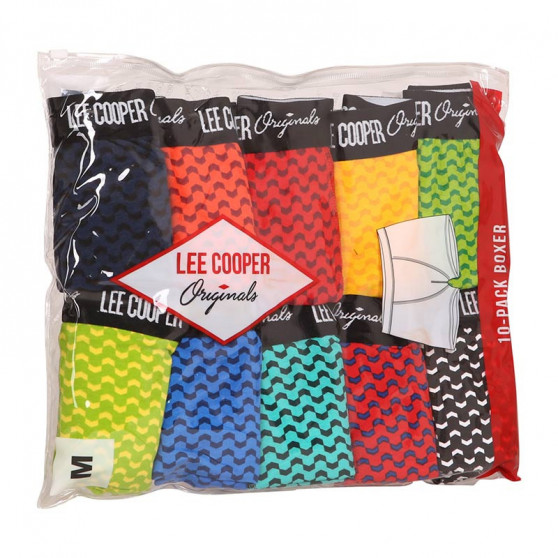 10PACK boxeri bărbați Lee Cooper multicolori (LCUBOX10P0103-1769862)