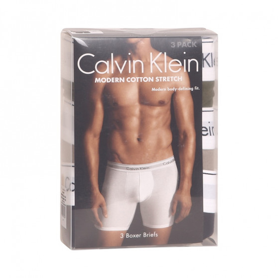 3PACK boxeri bărbați Calvin Klein multicolori (NB2381A-67A)