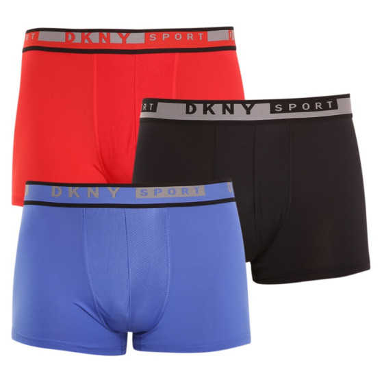 3PACK boxeri bărbați DKNY Merced multicolori (U5_6636_DKY_3PKA)