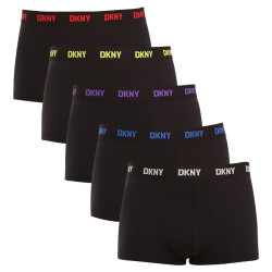 5PACK boxeri bărbați DKNY Scottsdale negru (U5_6686_DKY_5PKA)