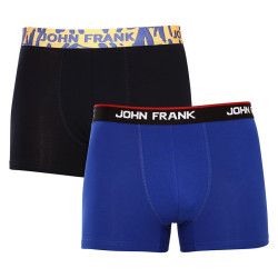 2PACK boxeri bărbați John Frank multicolori (JF2BHYPE04)