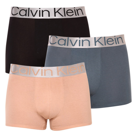 3PACK boxeri bărbați Calvin Klein multicolori (NB3130A-6VT)