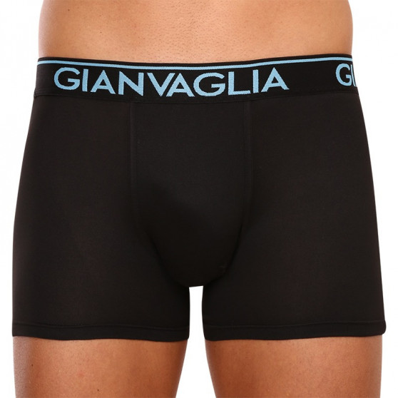 3PACK boxeri bărbați Gianvaglia negri (GVG-5503)