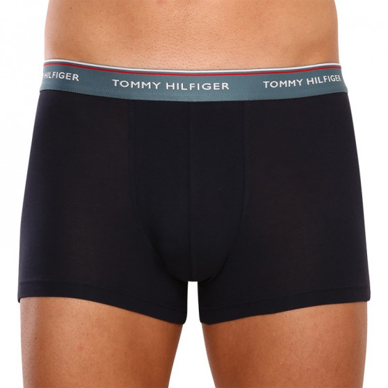 3PACK boxeri bărbați Tommy Hilfiger albastru închis (UM0UM01642 0SN)