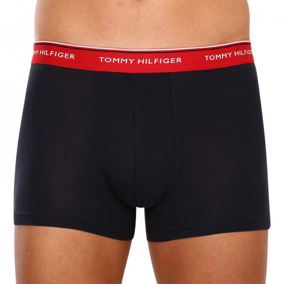 3PACK boxeri bărbați Tommy Hilfiger albastru închis (UM0UM01642 0SN)